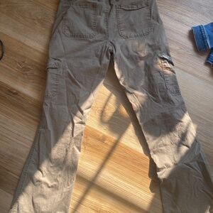 Grunge Flared cargo pants